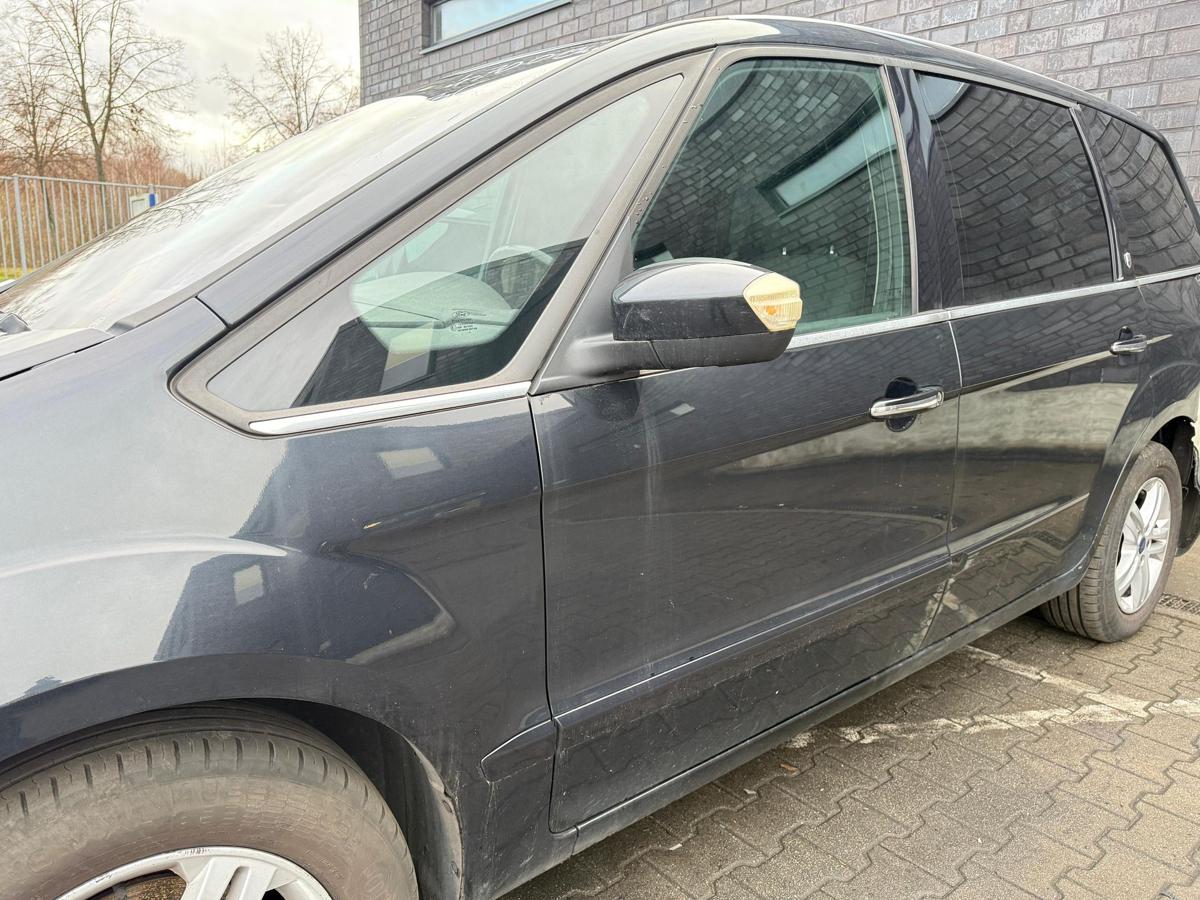 Ford Galaxy 2 WA6 original T&uuml;r vorn links Panther Schwarz Rohbau BJ09